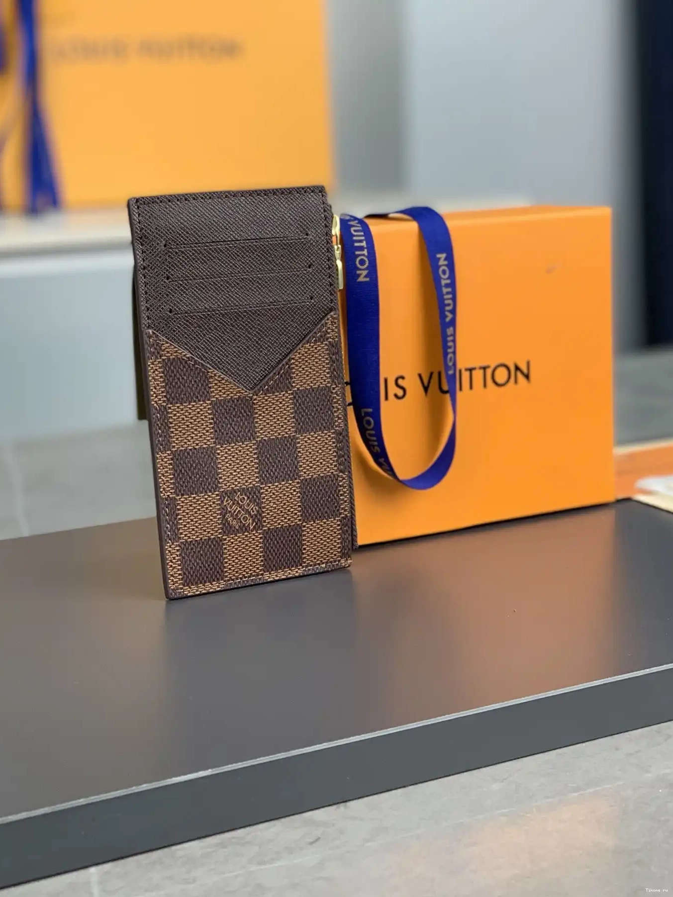 Affordable VUITTON HOLDER COIN CARD LOUIS 0514